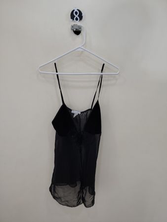 Black Sheer Camisole