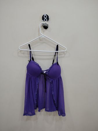 Purple Lace Camisole