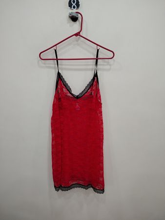 Red Lace Camisole