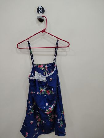 Unbranded Blue Floral Cami Top