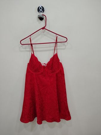 Red Lace Camisole