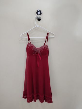Red Lace Chemise