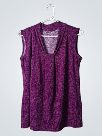 Purple Sleeveless Top