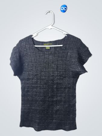 Valentina Black Blouse