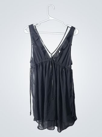 Black Sheer Dress