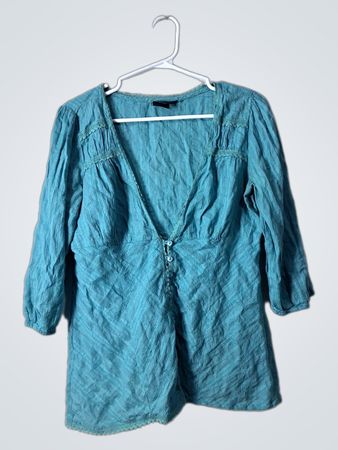 Sonoma Life + Style Blue Blouse