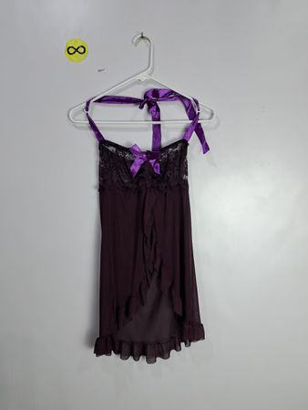 Purple Lace Chemise