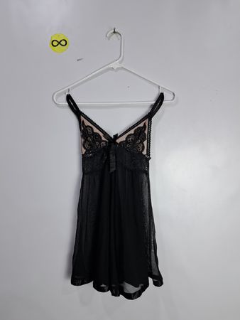 Black Lace Chemise