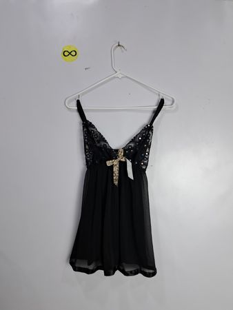 Black Lace Chemise