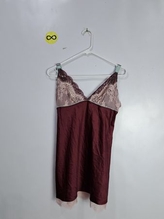 inBloom by Jonquil Women's Burgundy Nightgown