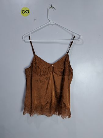 Brown Lace Camisole