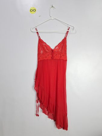 Red Lace Chemise