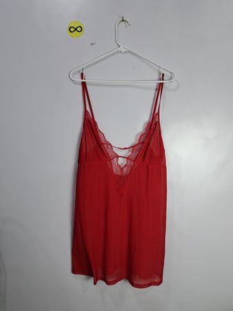 Red Lace Camisole