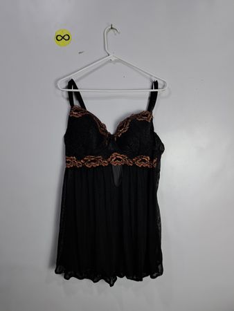 Black Lace Chemise