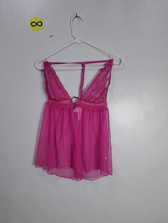 Pink Lace Chemise