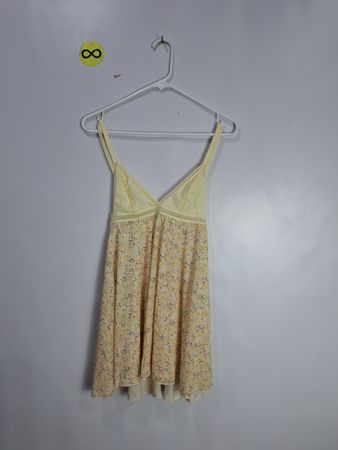 Yellow Floral Dress