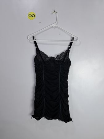 Jezebel Black Ruched Cami Top