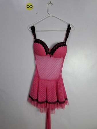 Pink Lace Chemise