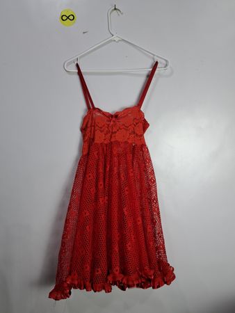 Red Lace Dress