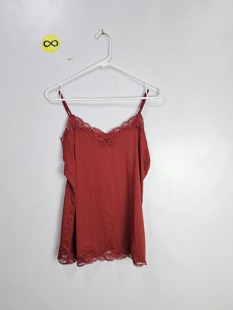 Ricki's Red Lace Trim Camisole