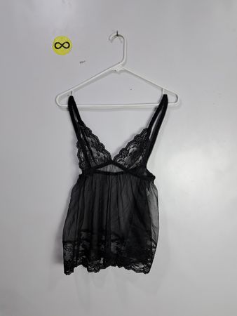 Black Lace Chemise