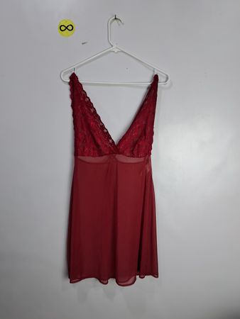 Red Lace Chemise