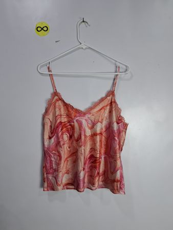 Women's Pink Marble Camisole