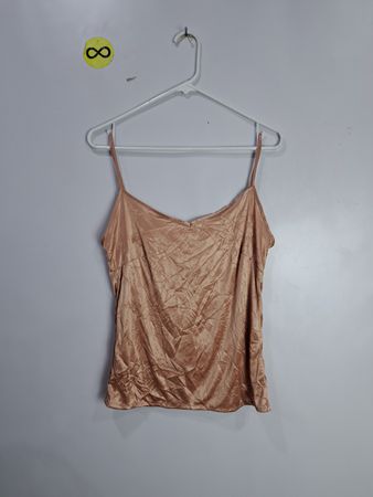 Beige Silk Blouse