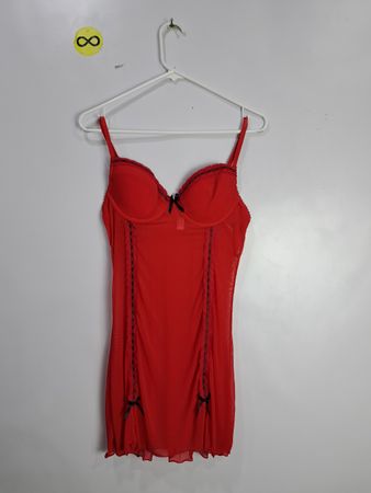 Red Lingerie Chemise