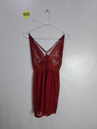 AvidLove Red Lace Chemise