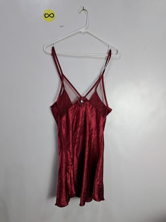 Red Silk Dress