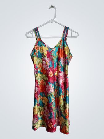 Floral Spaghetti Strap Dress