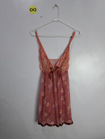 Pink Floral Nightgown