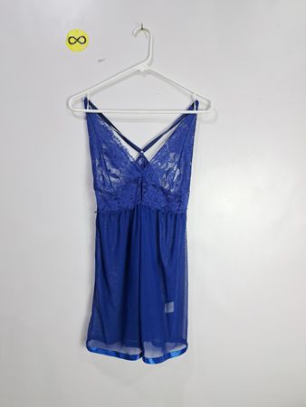 Blue Lace Chemise