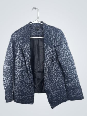 Topshop Leopard Print Blazer