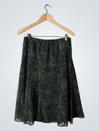 Green Polka Dot Skirt
