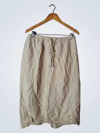 Women's Linen Rayon Blend Skirt