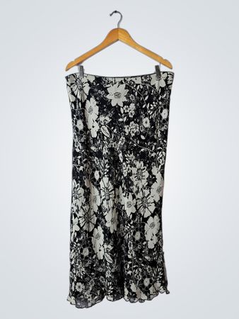 J.Jill Floral Skirt