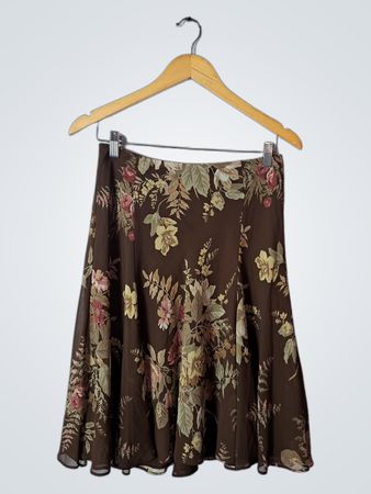 American Living Floral Skirt