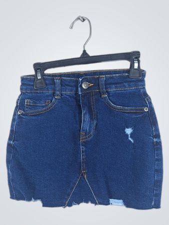 Denim Mini Skirt