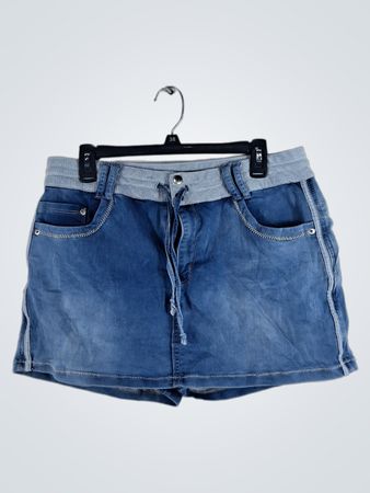 Blue Denim Shorts