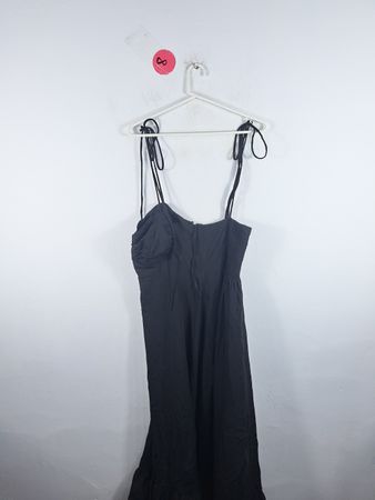 Black Tie Strap Dress
