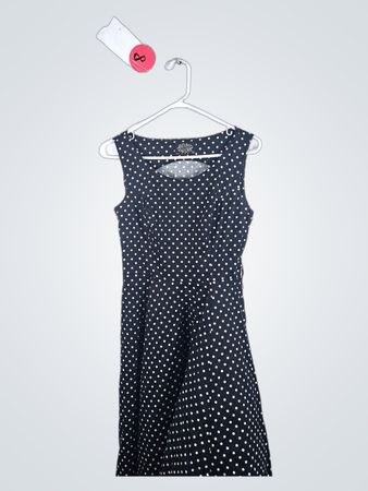 Hearts & Roses Polka Dot Dress