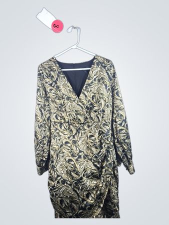 Laundry by Shelli Segal Paisley Wrap Dress