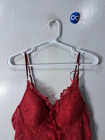 Red Lace Chemise