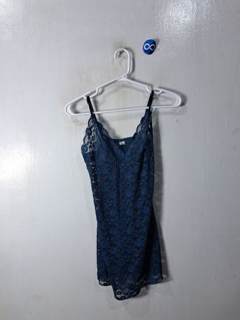 Blue Lace Camisole