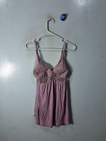Pink Lace Camisole