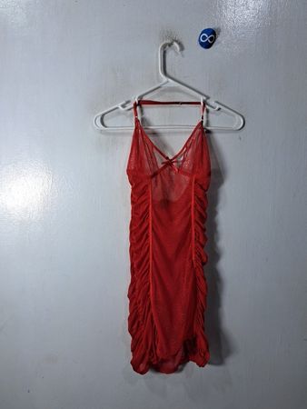 Gilda Red Lace Dress