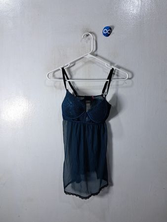 Blue Lace Chemise