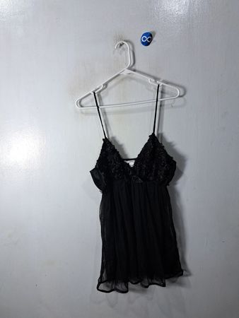 Flora Black Lace Dress
